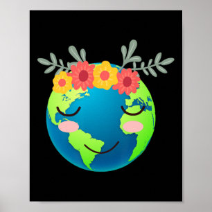 Poster Jour des terres d'idées cadeaux pour enfants