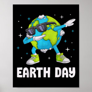 Poster Jour des terres Funny Dab Dabbing Jour des terres