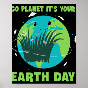 Poster Jour des terres : Go Planet C'est ton Jour des ter
