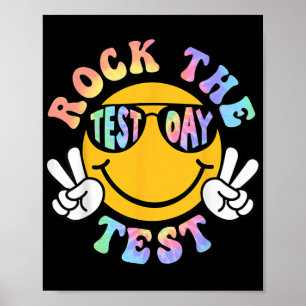 Poster Jour d'essais Test Retro Motivational Teacher St