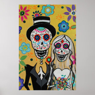Poster Jour du couple Mariage mort