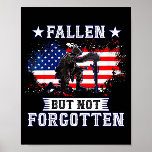 Poster Jour du Souvenir 2021 disparus non oubliés américa