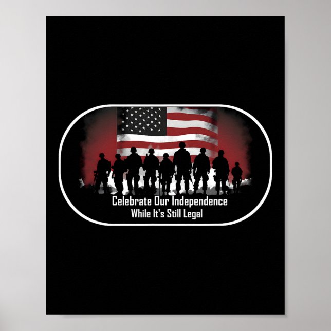 Poster Jour Fier Américain (Devant)