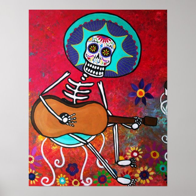 POSTER JOUR MARIACHI DE L'AFFICHAGE MORT (Devant)