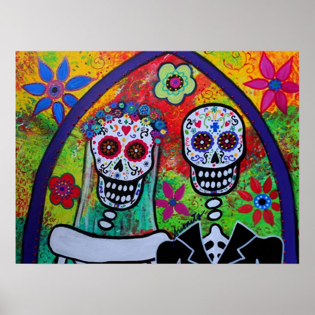 Poster JOUR mariage DE COUPLE DES MORTS (Devant)