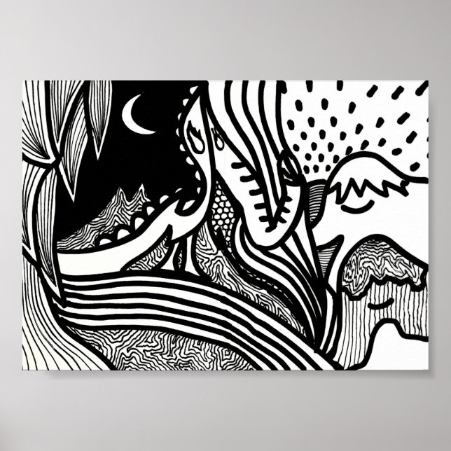 Poster "JOUR N NUIT" (Devant)