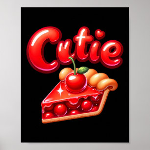 Poster Jour Pie Jour Pi Jour Thanksgiving Cerise Cute Pie