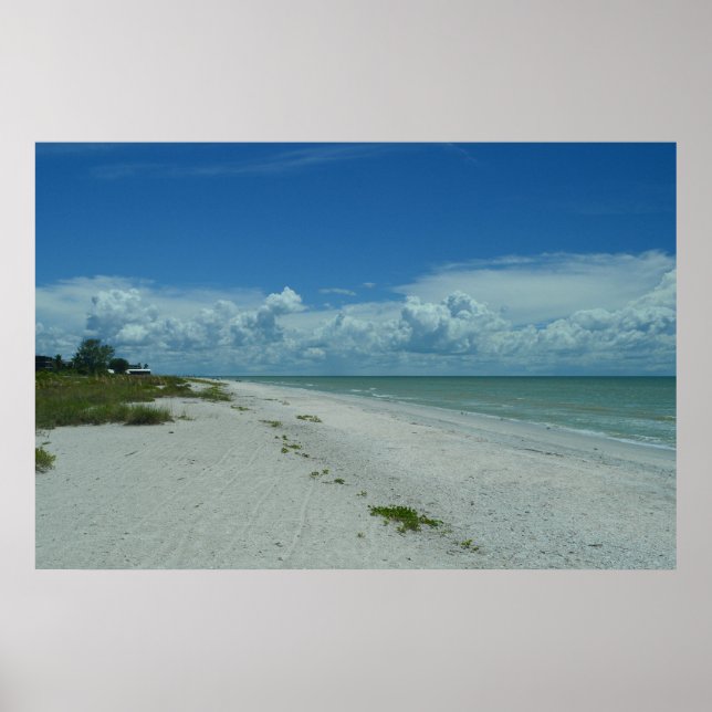 Poster Jour Sur Une Plage Tropicale (Devant)