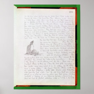 Poster Journal d'inscription du 9 janvier 1902