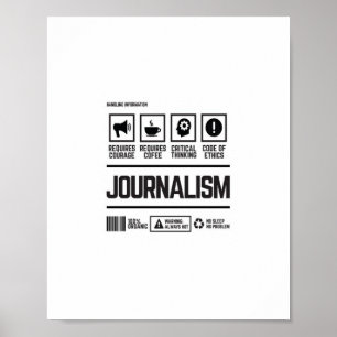 Poster journalism