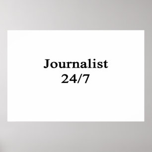 Poster Journaliste 24/7