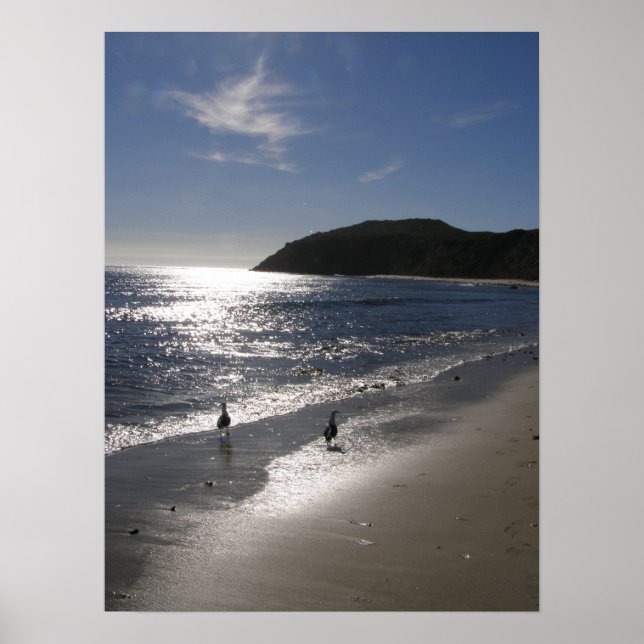 Poster Journée à la plage (Devant)