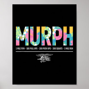 Poster Journée de commémoration de Murph Tropical Entraîn