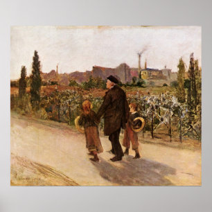 Poster Journée de l'âme par Jules Bastien-Lepage