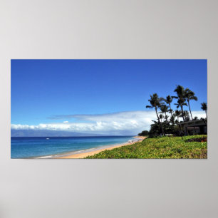 Poster Journée de plage à Maui Print