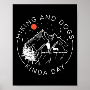 Poster Journée de randonnée et de chiens