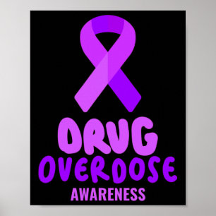 Poster Journée de sensibilisation à la surdose de drogue