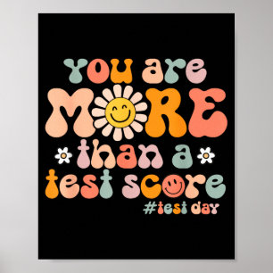 Poster Journée de test Groovy Plus qu'un score de test En