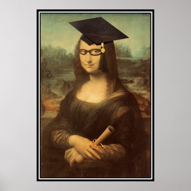 Poster Journée des diplômes de Mona Lisa (Devant)