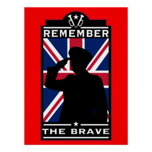 Poster Journée des forces armées britanniques