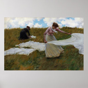 Poster Journée du Breezy par Charles Courtney Curran