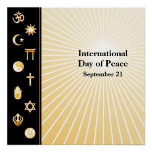 Poster Journée internationale de la paix