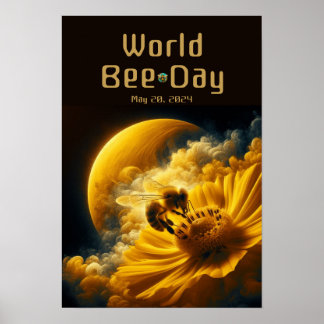 Poster Journée mondiale de l'abeille