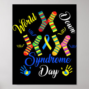 Poster Journée mondiale de sensibilisation au syndrome d'