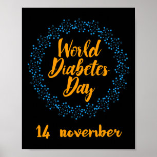 Poster Journée mondiale du diabète 