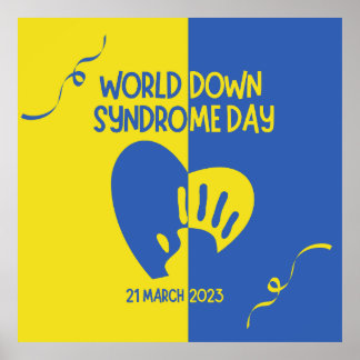 Poster Journée mondiale du syndrome de Down