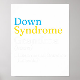 Poster Journée mondiale du syndrome de Down pour lutter c