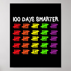 Poster Jours Comptage Plus Intelligent Marques De Hachage