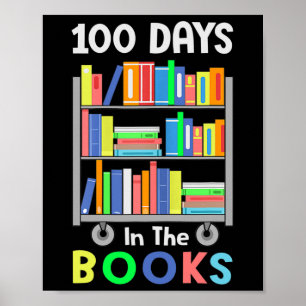 Poster Jours Dans Les Livres Lecture Bibliothécaire Étudi
