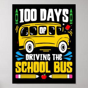 Poster Jours De Conduite En Bus Scolaire