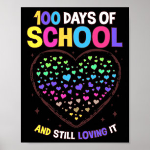 Poster Jours De L'École 100e Jour De L'Enseignant Étudian