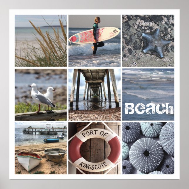 Poster Jours de plage (Devant)