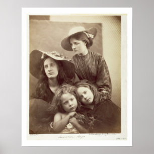 Poster Jours d'été, c.1866 (copie d'albumen d'un collodio