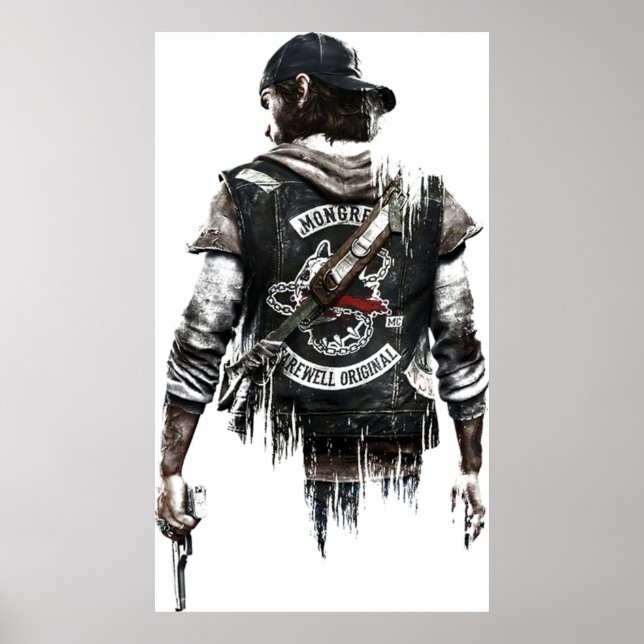 Poster Jours passés jeu vidéo (Devant)