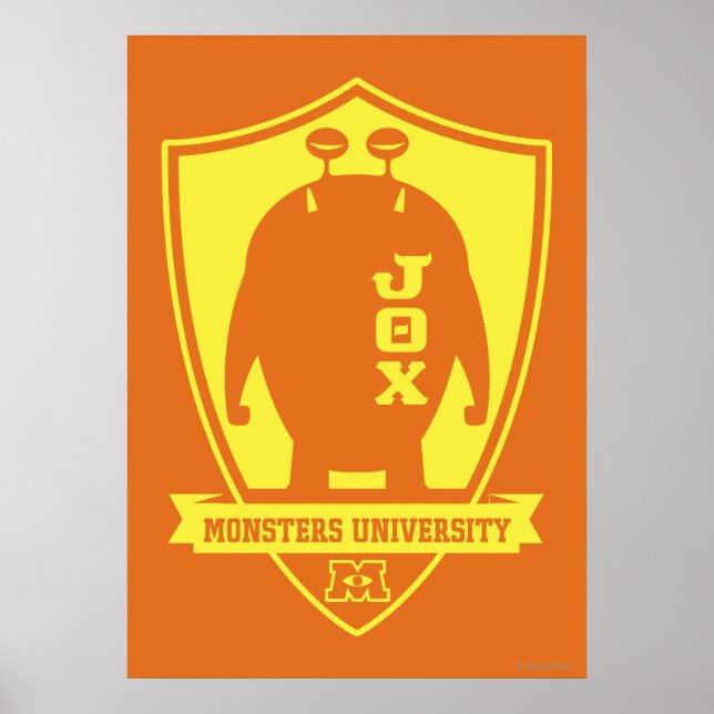 Poster JOX - Université Monsters (Devant)