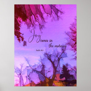 Poster Joy arrive le matin
