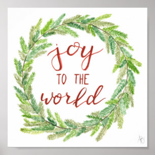 Poster Joy To The World Print