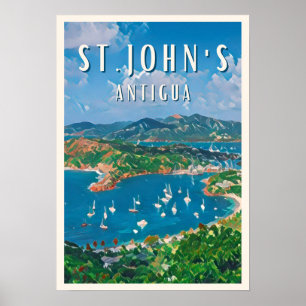 Poster Joyau des Caraïbes : Saint John's