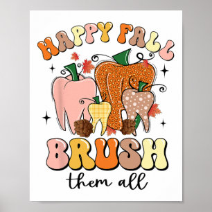 Poster Joyeuse Chute Brosse les Tous