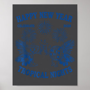 Poster Joyeuse Saint-Sylvestre Trocal Nights 2026 Celebra