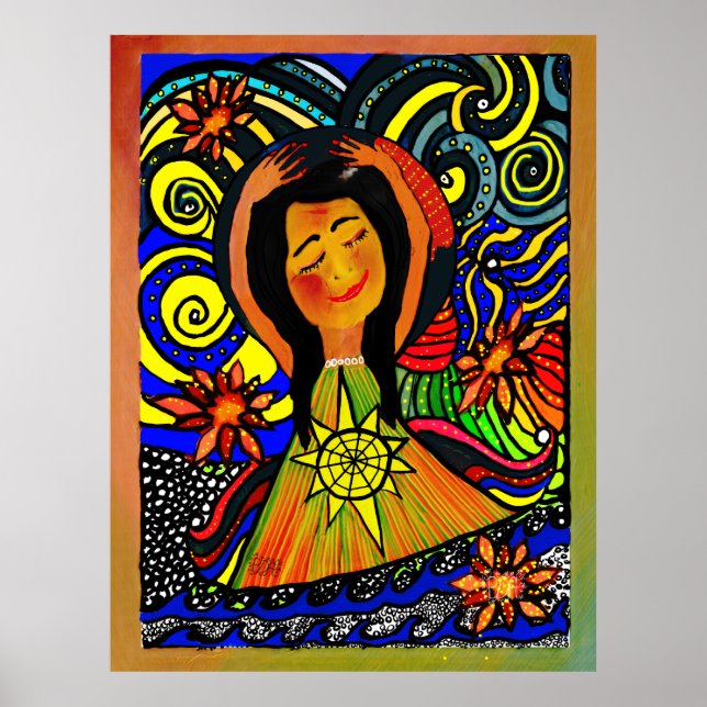 Poster Joyeuse sérénité : une célébration de la paix inté (Devant)