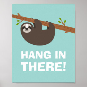 Poster Joyeuse Sloth