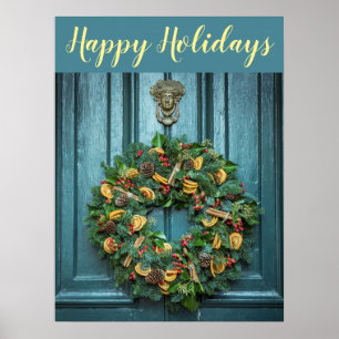 Poster Joyeuses Vacances Serment Sur La Belle Porte