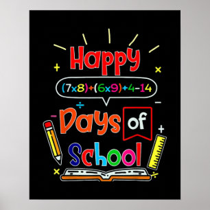 Poster Joyeux 100 jours d'école