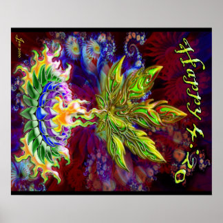 Poster Joyeux 420