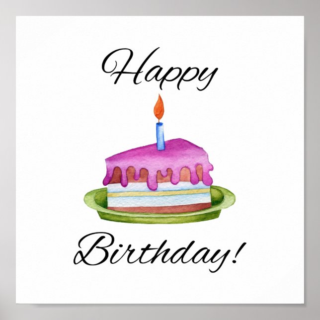 Poster Joyeux anniversaire ! (Devant)